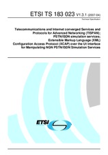 Náhľad ETSI TS 183023-V1.3.1 3.4.2007
