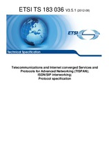 Náhľad ETSI TS 183036-V3.5.1 20.8.2012