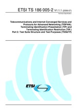 Náhľad ETSI TS 186005-2-V1.1.1 17.7.2006