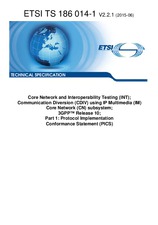 Náhľad ETSI TS 186014-1-V2.2.1 29.6.2015