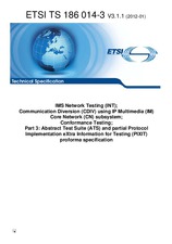 Náhľad ETSI TS 186014-3-V3.1.1 23.1.2012