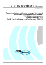 Náhľad ETSI TS 186016-2-V2.2.1 20.7.2009