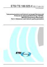 Náhľad ETSI TS 186025-4-V2.1.1 29.7.2011