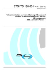 Náhľad ETSI TS 188001-V1.1.1 14.9.2005