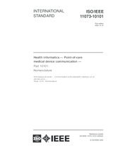 Náhľad IEEE/ISO 11073-10101-2004 15.12.2004