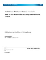 Norma IEEE 11073-10103-2012 27.8.2012 náhľad