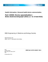 Náhľad IEEE 11073-10406-2011 30.11.2011