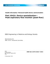 Náhľad IEEE/ISO 11073-10421-2010 19.11.2010