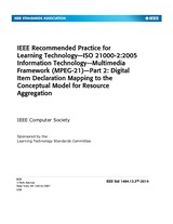 Norma IEEE 1484.13.3-2014 26.6.2014 náhľad