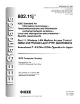 Náhľad IEEE 802.11j-2004 29.10.2004