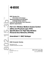 Náhľad IEEE 802.15.3b-2005 5.5.2006