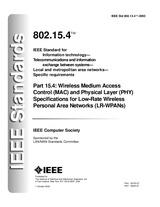 NEPLATNÁ IEEE 802.15.4-2003 1.10.2003 náhľad