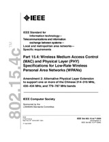 NEPLATNÁ IEEE 802.15.4c-2009 17.4.2009 náhľad