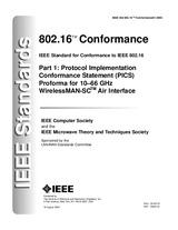 NEPLATNÁ IEEE 802.16-2001/Conformance01-2003 12.8.2003 náhľad