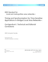 Náhľad IEEE 802.1AS-2011/Cor 1-2013 10.9.2013
