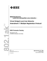 NEPLATNÁ IEEE 802.1ak-2007 22.6.2007 náhľad