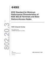 NEPLATNÁ IEEE 802.20.3-2010 22.4.2010 náhľad