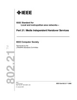 Náhľad IEEE 802.21-2008 21.1.2009