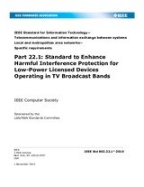 NEPLATNÁ IEEE 802.22.1-2010 1.11.2010 náhľad