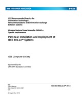 Náhľad IEEE 802.22.2-2012 28.9.2012