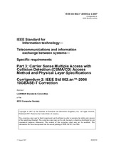 Náhľad IEEE 802.3-2005/Cor 2-2007 17.8.2007