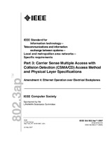 NEPLATNÁ IEEE 802.3ap-2007 22.5.2007 náhľad