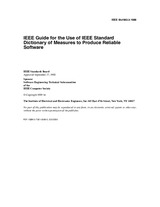 NEPLATNÁ IEEE 982.2-1988 12.6.1989 náhľad