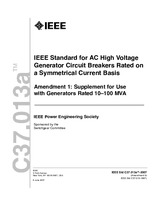 NEPLATNÁ IEEE C37.013a-2007 6.6.2007 náhľad