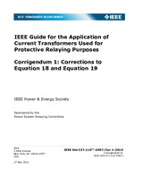 Náhľad IEEE C37.110-2007/Cor 1-2010 27.5.2011