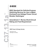 NEPLATNÁ IEEE C37.13.1a-2010 3.8.2010 náhľad