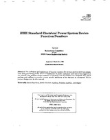 Náhľad IEEE C37.2-1991 10.10.1991