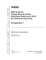NEPLATNÁ IEEE C37.20.7-2007/Cor 1-2010 17.5.2010 náhľad