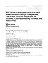 NEPLATNÁ IEEE C37.48-1997 2.2.1998 náhľad