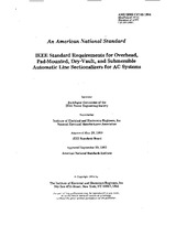 Náhľad IEEE C37.63-1984 19.11.1984