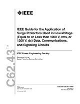 NEPLATNÁ IEEE C62.43-2005 23.11.2005 náhľad