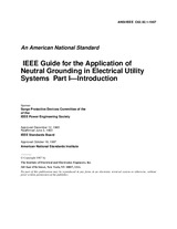 Náhľad IEEE C62.92.1-1987 31.12.1987