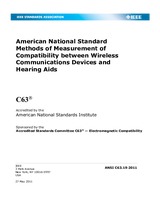 NEPLATNÁ IEEE/ANSI C63.19-2011 27.5.2011 náhľad