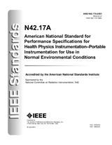 Norma IEEE/ANSI N42.17A-2003 29.4.2004 náhľad
