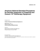 Norma IEEE N449.1-1978 30.3.1978 náhľad