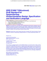 Norma IEEE 1800-2005 22.11.2005 náhľad