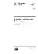 Norma ISO 14869-2:2002 18.7.2002 náhľad