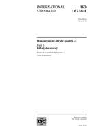 Norma ISO 18738-1:2012 1.10.2012 náhľad