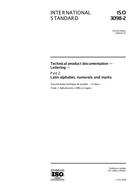 Norma ISO 3098-2:2000-ed.2.0 20.4.2000 náhľad