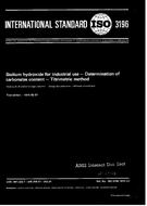 Norma ISO 3196:1975 1.5.1975 náhľad