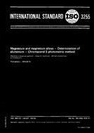 Norma ISO 3255:1974 1.8.1974 náhľad