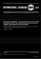 Norma ISO 3275:1974 1.11.1974 náhľad