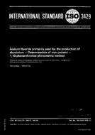Norma ISO 3429:1976 1.7.1976 náhľad