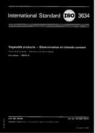 Norma ISO 3634:1979 1.7.1979 náhľad