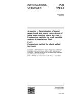 Norma ISO 3743-1:2010-ed.2.0 21.9.2010 náhľad
