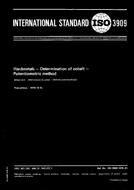 Norma ISO 3909:1976 1.10.1976 náhľad